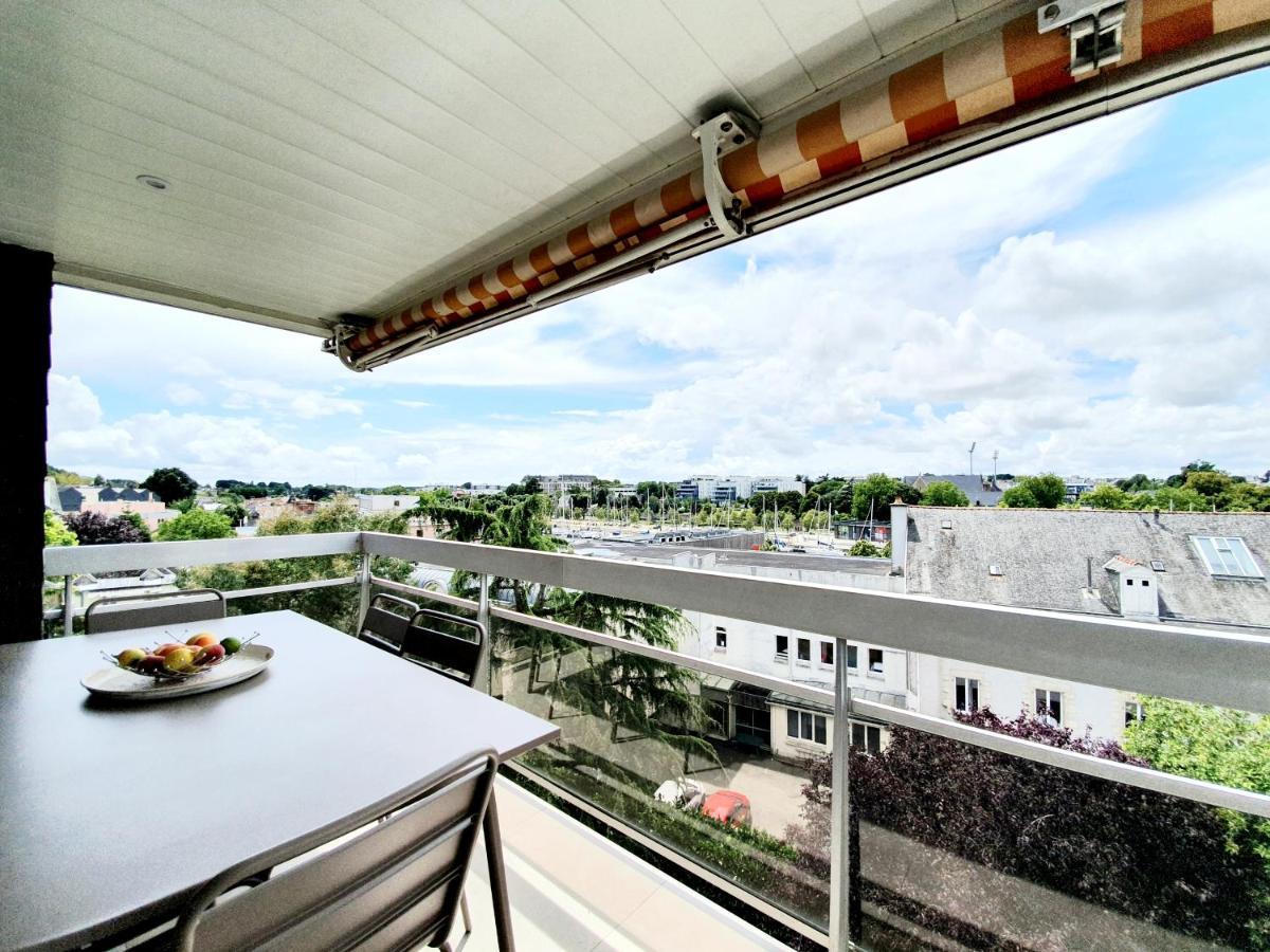 Grand Appartement De Standing Avec Terrasse Vue Port Au Centre De Vannes Exterior photo
